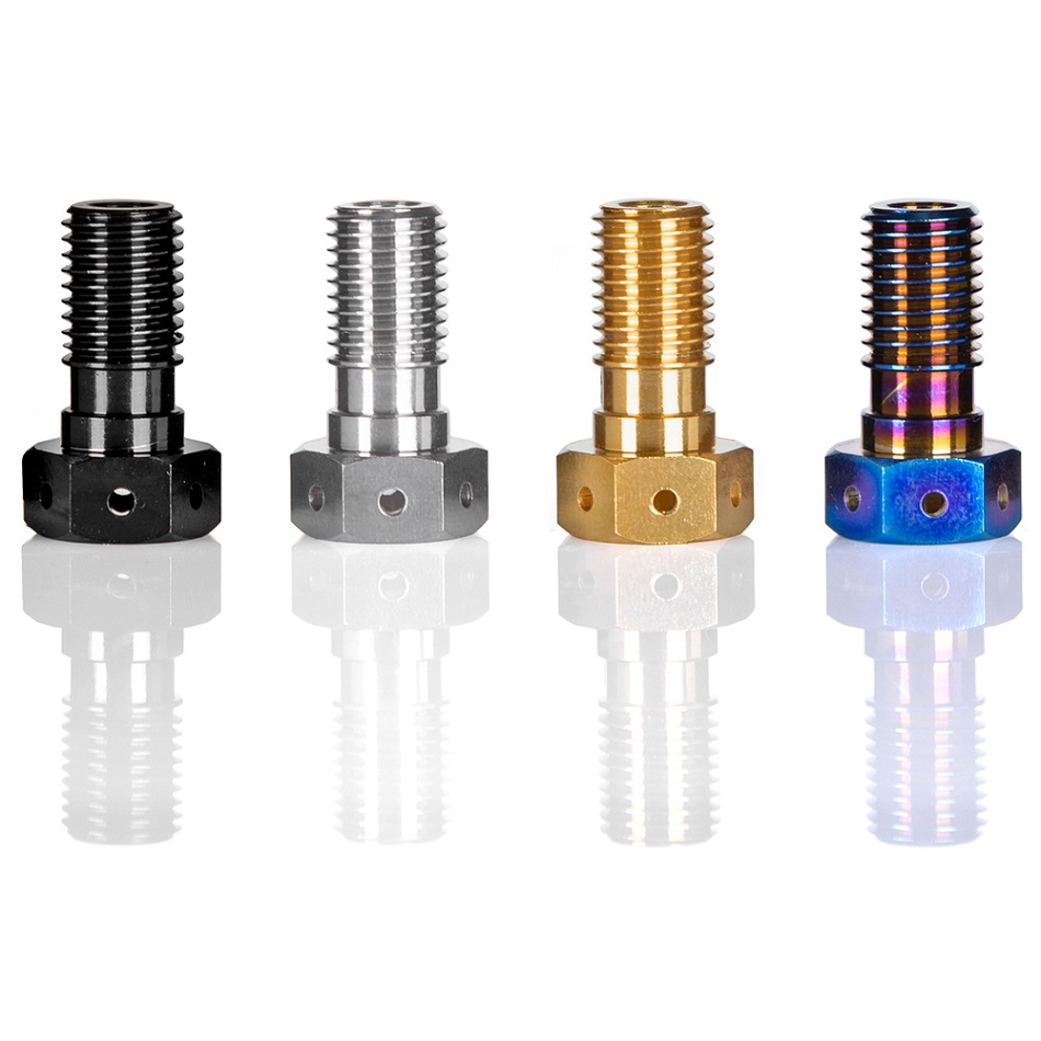 M10x1.25 Titanium Motorcycle Brake Disc Bolts