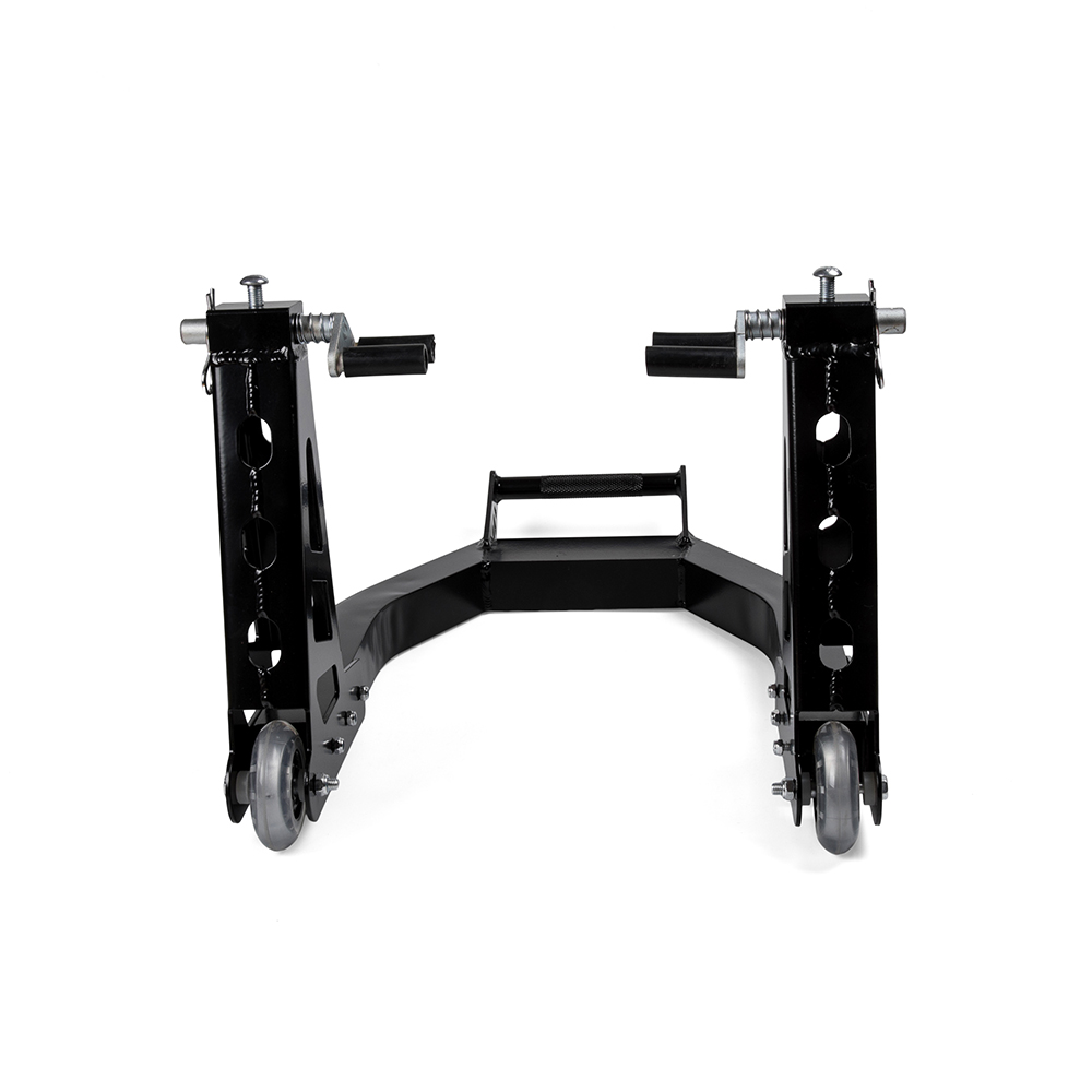 Aluminum Adjustable Front Rear Spool Paddock Swing Arm Lift Motorcycle Stand