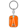 Orange Shiny Custom Motorcycle Key Chain