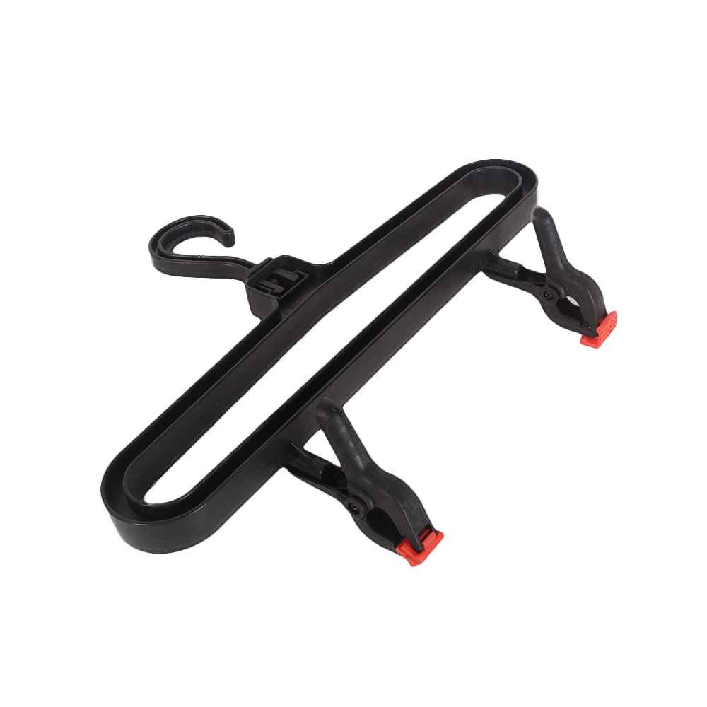 Load-bearing Plastic Clothes Hanger with Clip 