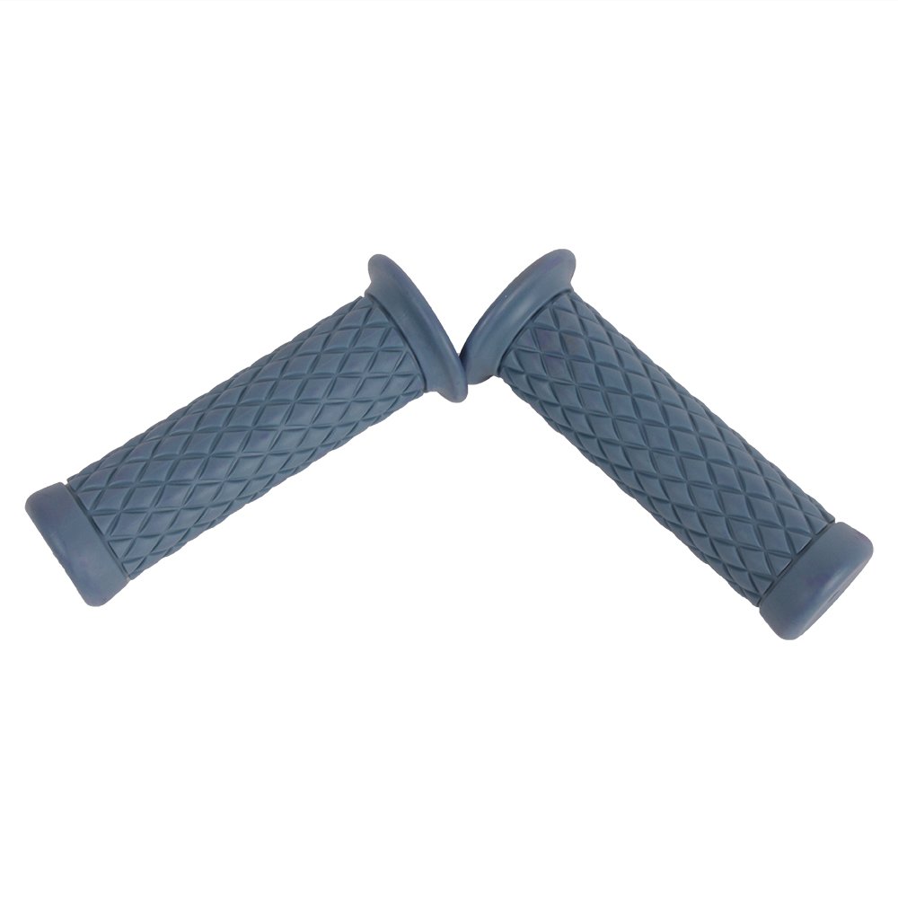 Motorcycle retro rubber classic motorbike Non-slip handle bar universal vintage motor handlebar for cafe racer motorcycle grip