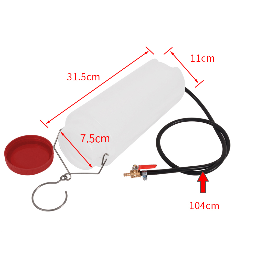 Motorcycle Fuel Tank 2L Auxiliary Fuel Tank