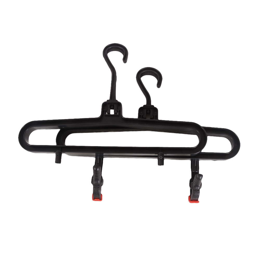 Load-bearing Plastic Clothes Hanger with Clip 