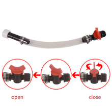 14inch Clear Leakproof For Racing Jugs Container Gas Can Tank Flexible Motorcycle Fuel Filler Hose PVC Auto Easy Install