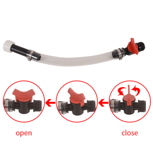 14inch Clear Leakproof For Racing Jugs Container Gas Can Tank Flexible Motorcycle Fuel Filler Hose PVC Auto Easy Install