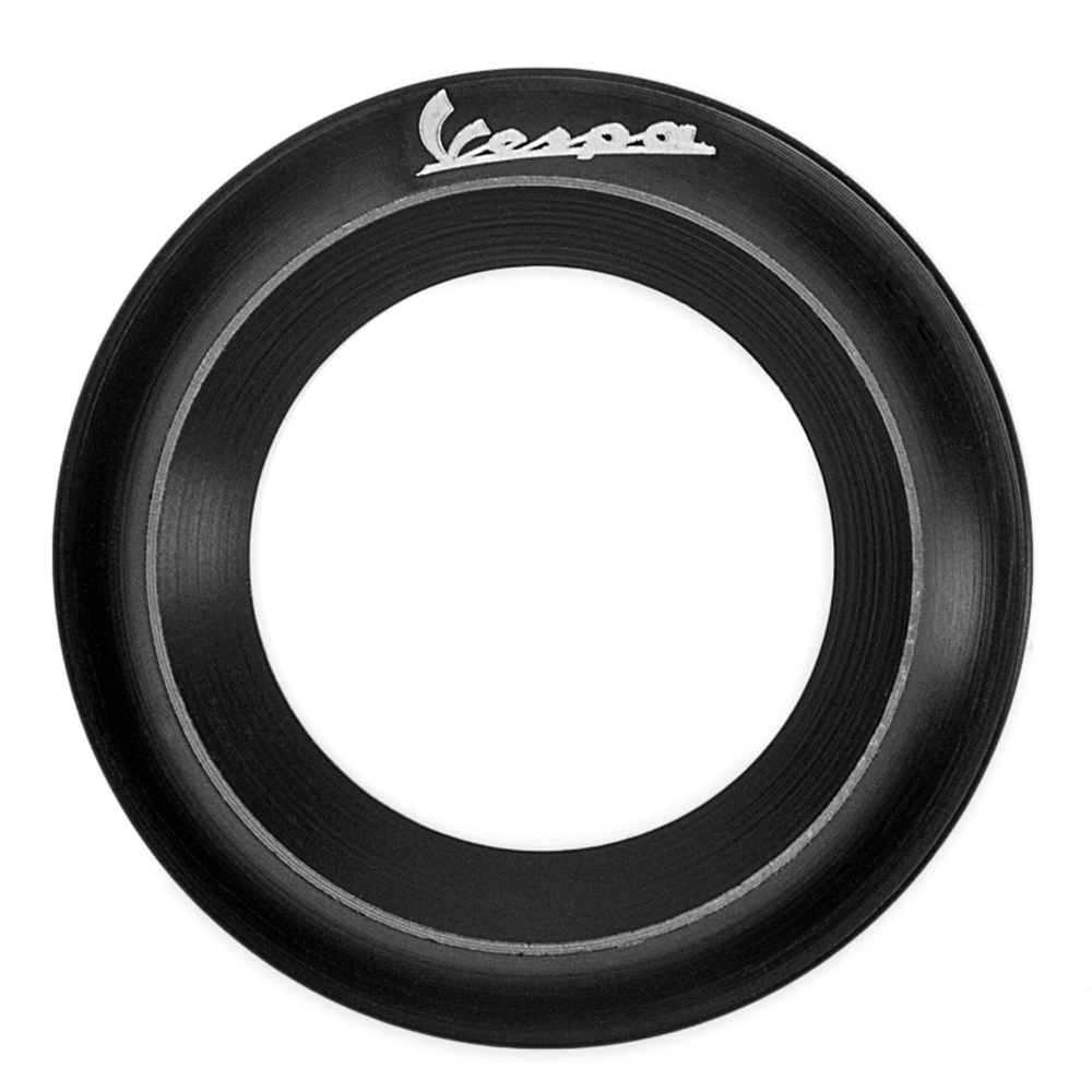 Black Metal Motorcycle Ignition Switch Decorative Ring