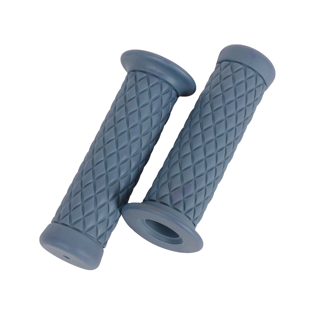 Motorcycle retro rubber classic motorbike Non-slip handle bar universal vintage motor handlebar for cafe racer motorcycle grip