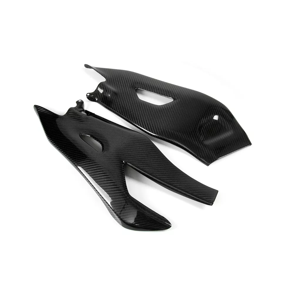 High Quality Motorcycle part 100% Full Carbon Fiber Swing Arm Covers for YAMAHA R1 2015-2018