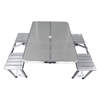 Outdoor appliances table folding table with seat