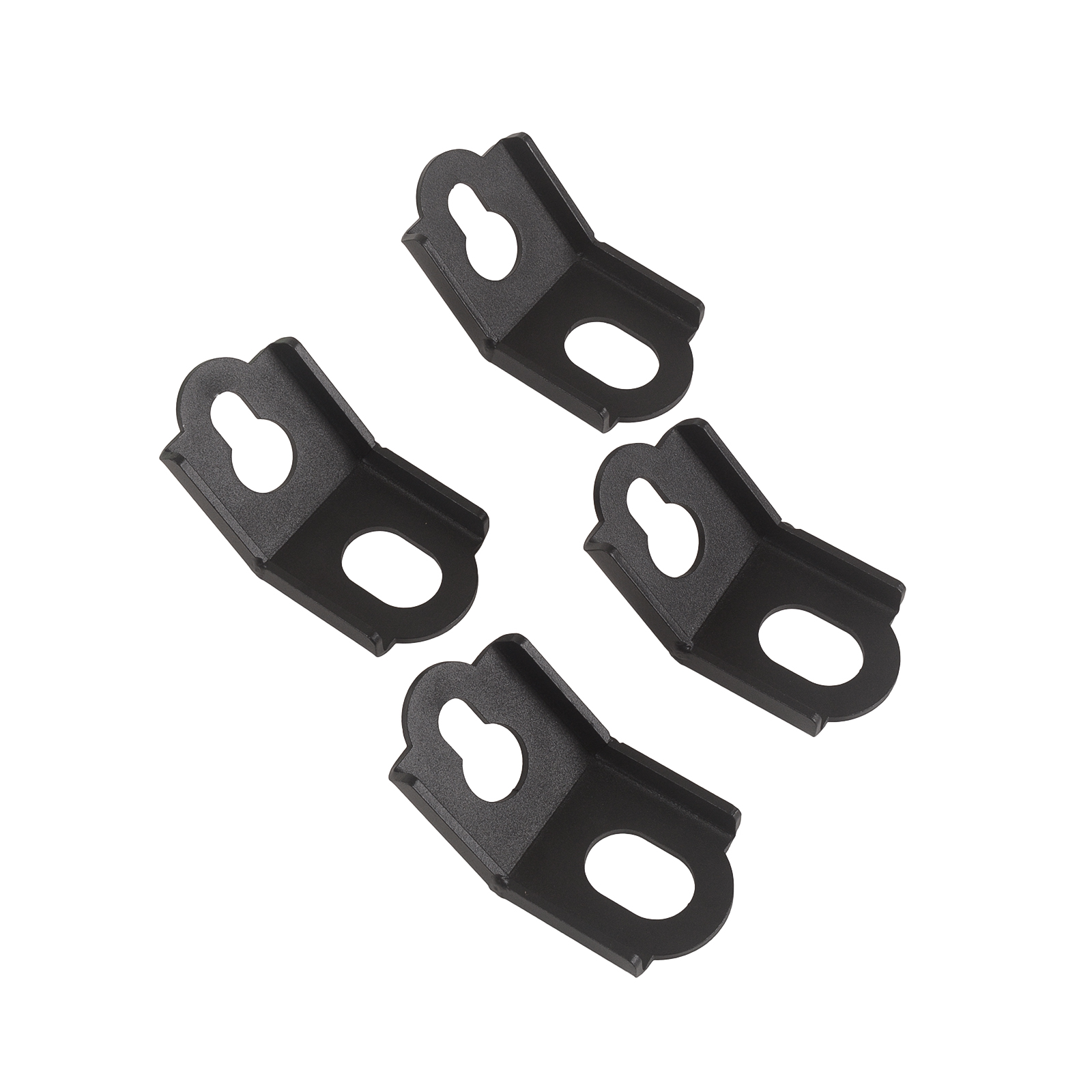 Iron Black 4PCS Pack Canam X3 2017+ Fastening Hook