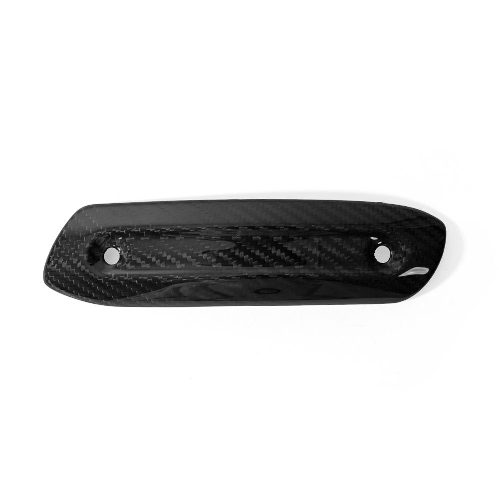  100% Full Carbon Fiber Exhaust Cover for Ducati 1100 1100Special 1100Sport 2018-2019 in Black Glassy