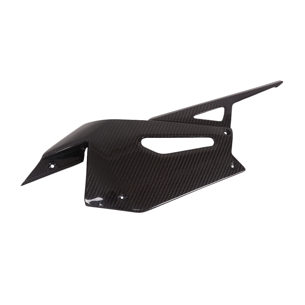 100% Carbon Fiber Front Chain Guard Cover Black Glossy for Aprilia RS660 Motorcycle Parts