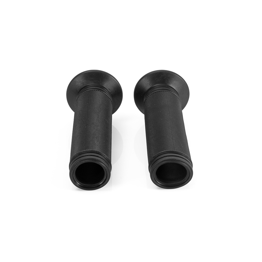 Universal Motorcycle Bike Brake Rubber Handle Grip Motocross Protector Hand Grips in Black