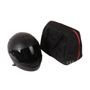 Motorcycle helmet bag black large helmet bag