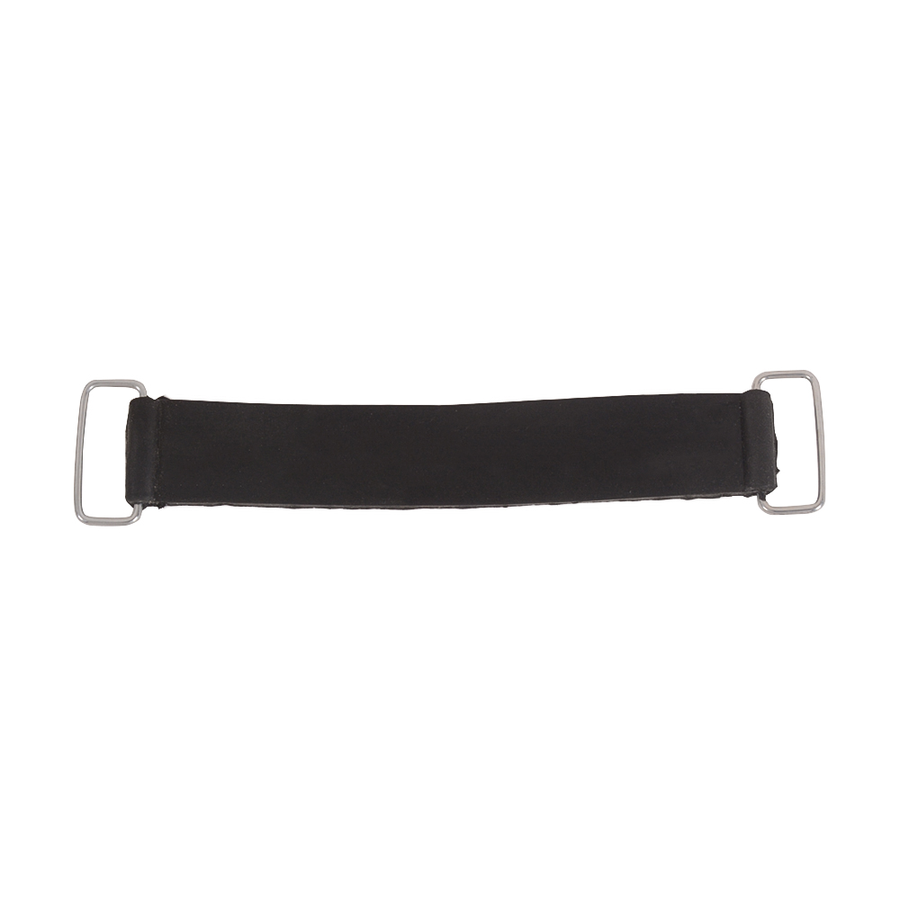 Motorcycle parts black custom battery strap