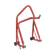 Adjustable Steel Head lift stand with pin adapter HEAVY DUTY MOTORCYCLE MOTORBIKE FRONT HEAD LIFT STAND