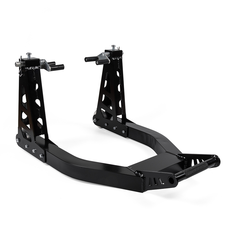 Wholesale Motorcycle stand Adjustable Front Rear Spool Paddock Swing Arm