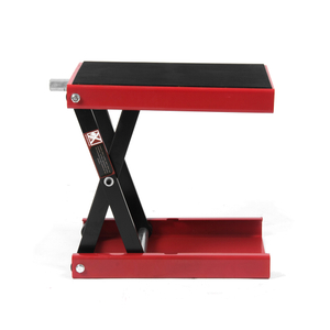 High Quality Red Motorcycle Lift 