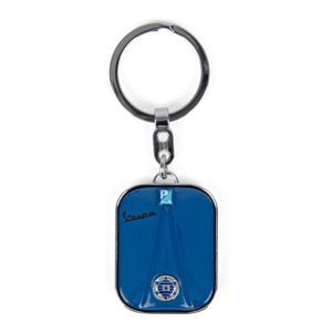 Blue Reflective Motorcycle Key Chain Can Be Customized