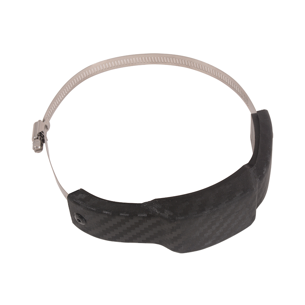 Motorcycle Exhaust Pipe Protective Anti-Collision Rubber Sleeve Anti Falling Belt 