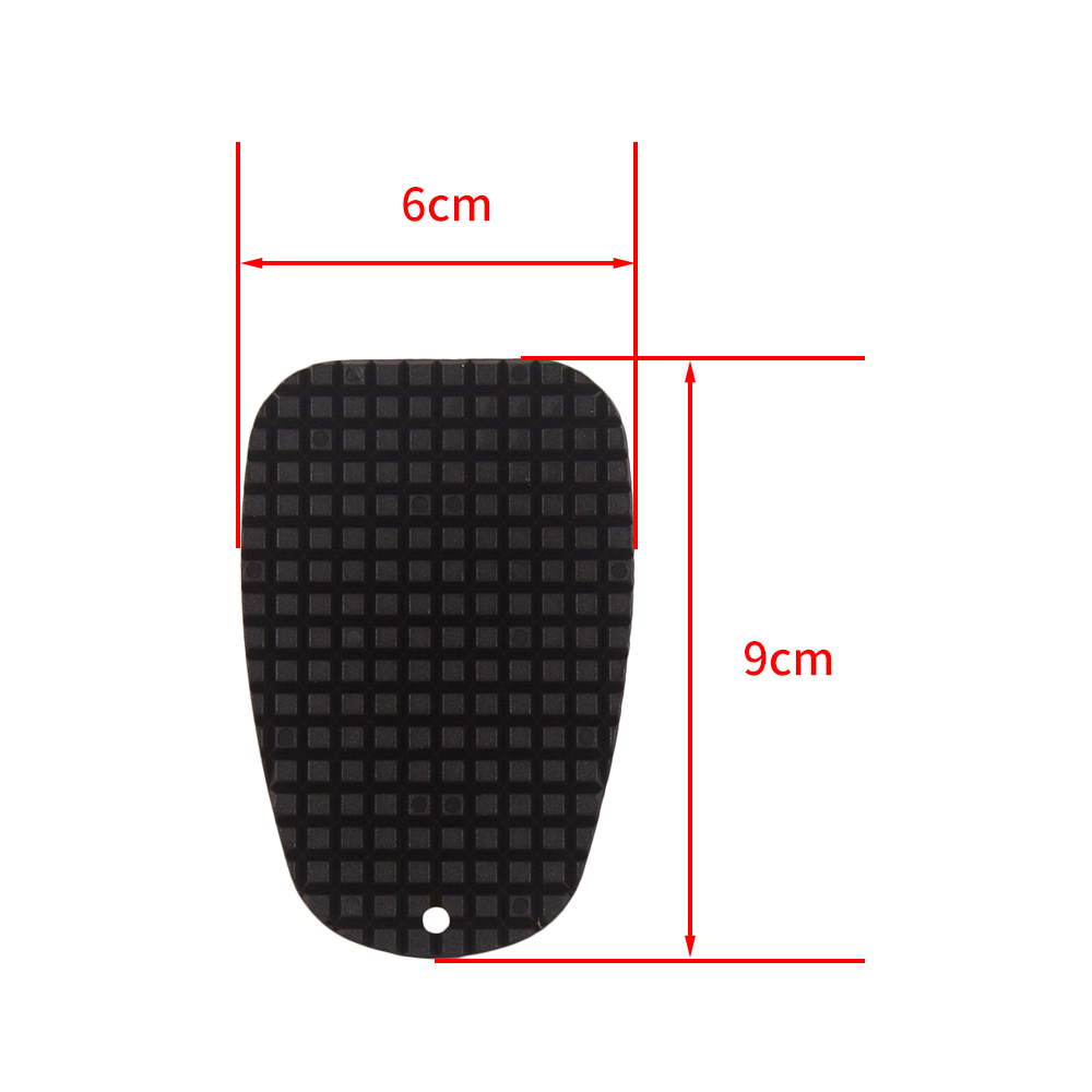 Universal Motorcycle Plastic Side Stand Moto Bike Kickstand Non-slip Plate Side Extension Support Foot Pad Base