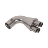 For BMW K100 K75 Motorcycle EXHAUST ADAPTER 4 to 1 Collector(90 degree)