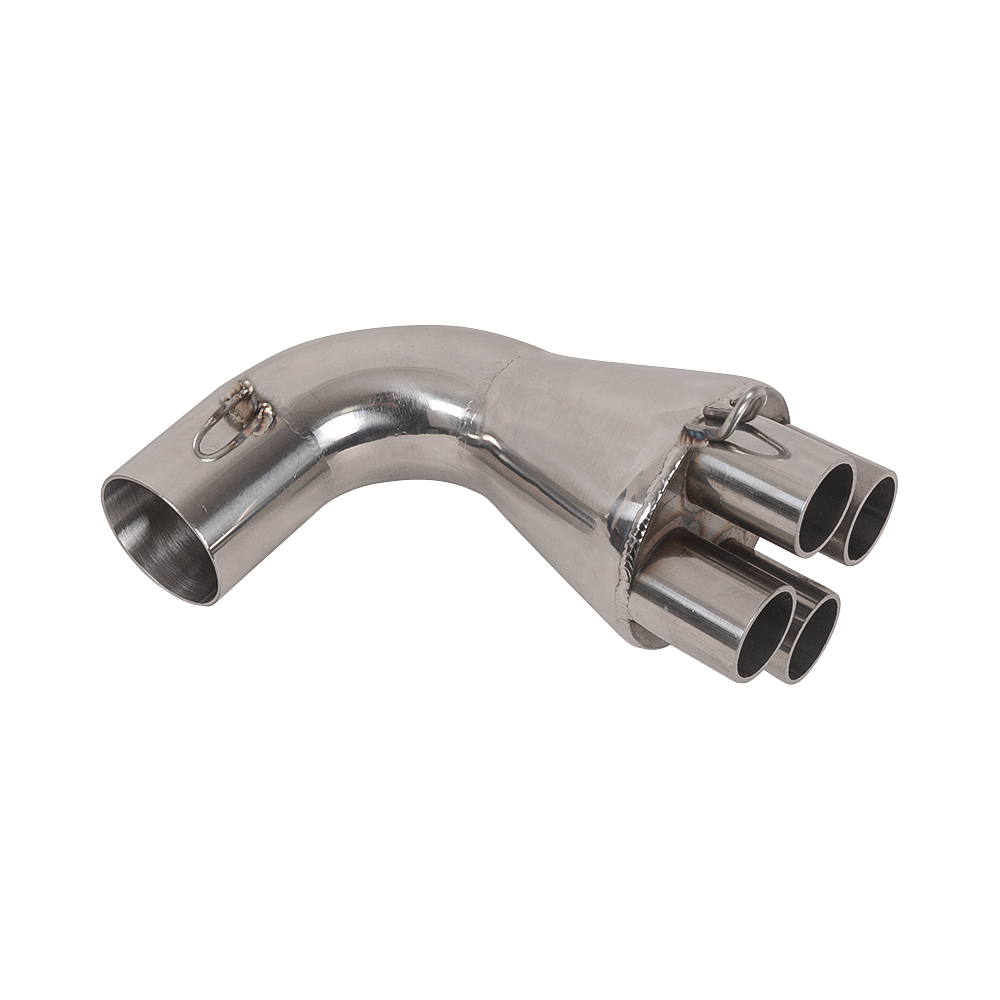 For BMW K100 K75 Motorcycle EXHAUST ADAPTER 4 to 1 Collector(90 degree)