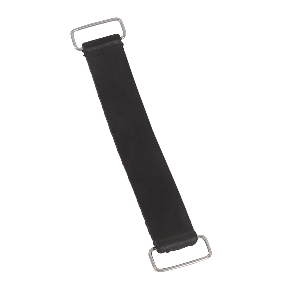 Motorcycle parts black custom battery strap