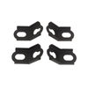 Iron Black 4PCS Pack Canam X3 2017+ Fastening Hook