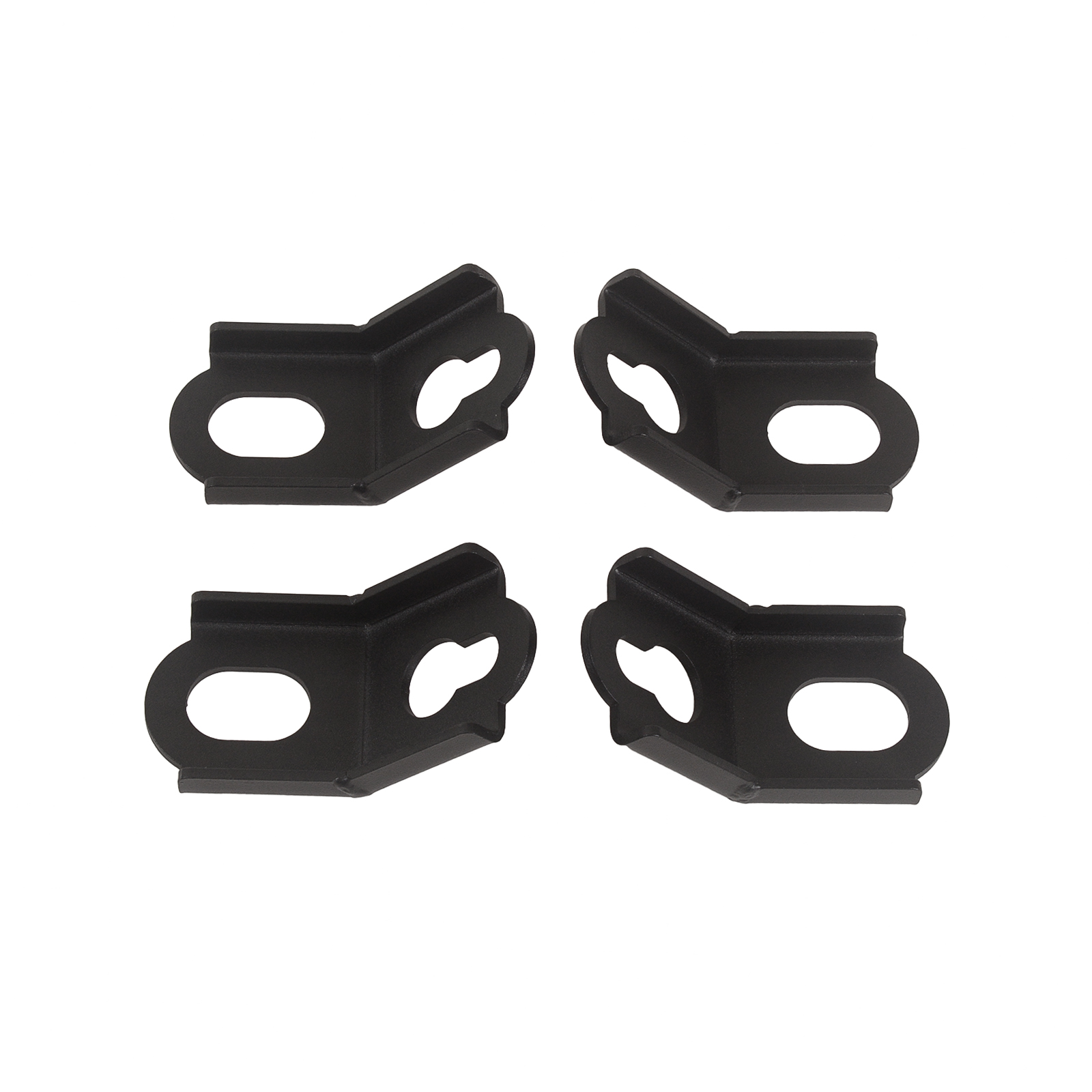 Iron Black 4PCS Pack Canam X3 2017+ Fastening Hook