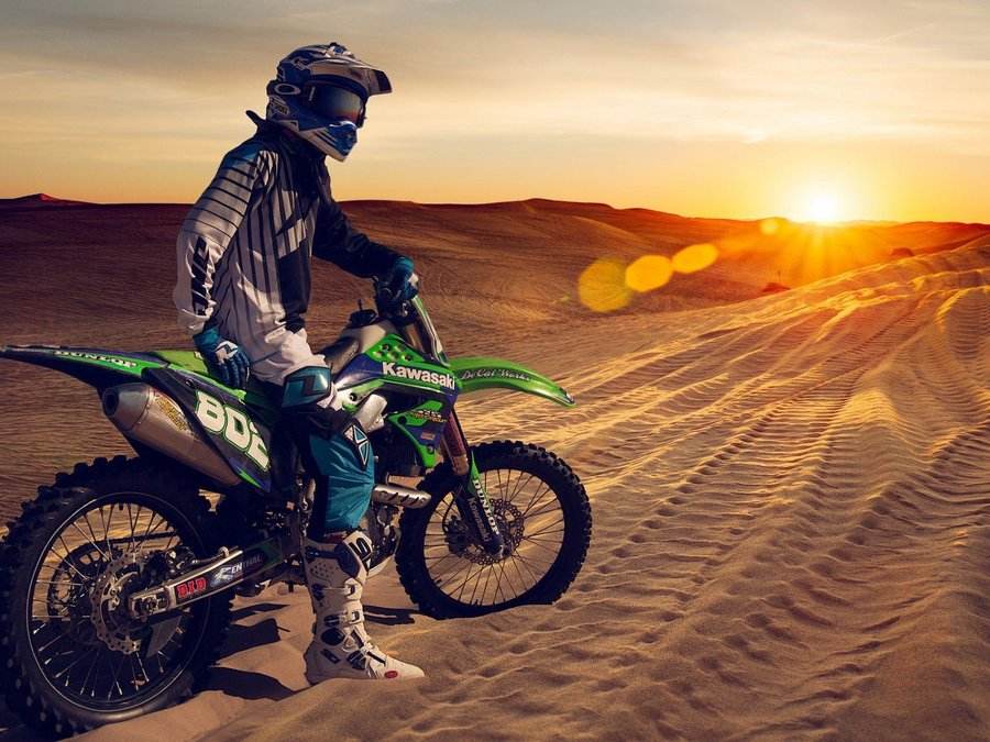 Cross-country Motorcycle Driving Skills