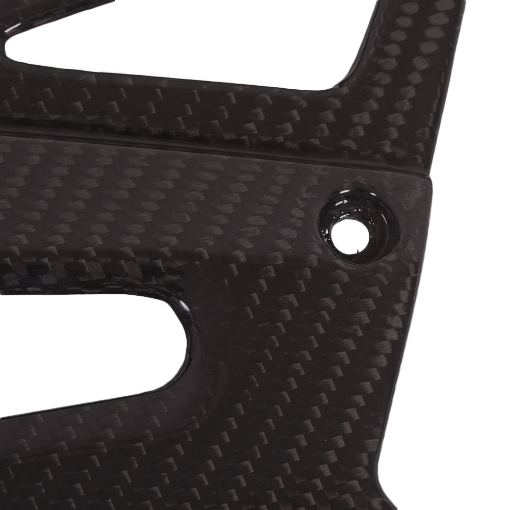 100% Carbon Fiber Front Chain Guard Cover Black Glossy for Aprilia RS660 Motorcycle Parts
