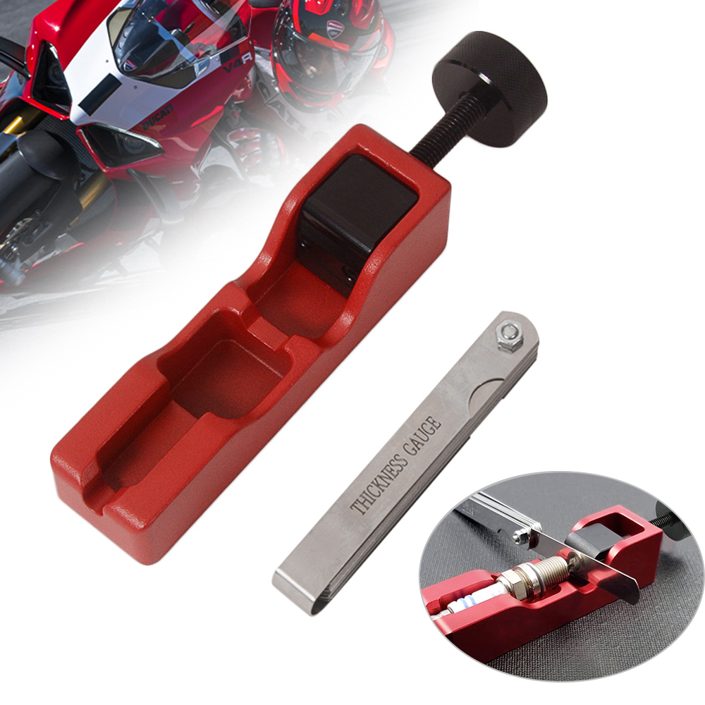 Motorcycle universal tool spark plug clearance measurement tool