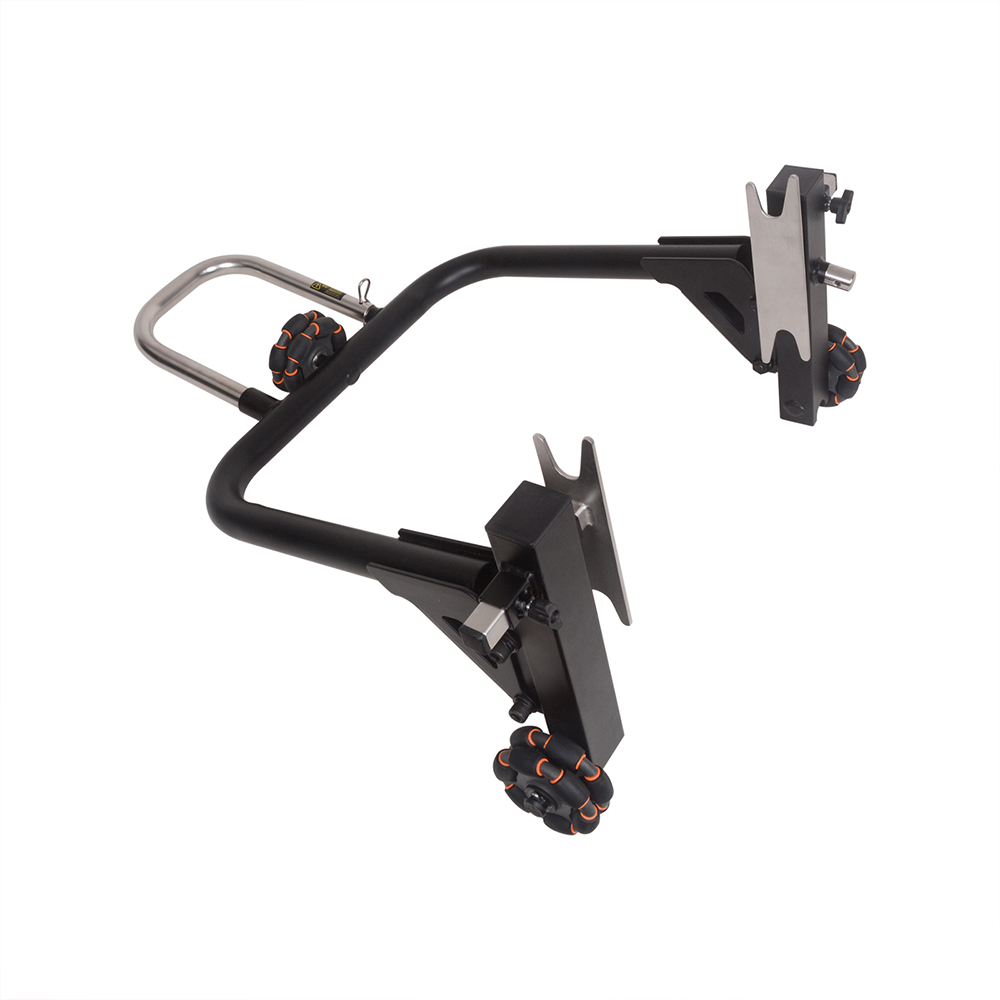 Motorcycle Universal Black Three Wheels Lift Stand