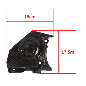 Motorcycle Accessories For Aprilia RS660 RS 660 100% Carbon Fiber Sprocket Cover Fairing Chain Case Guard Protector 