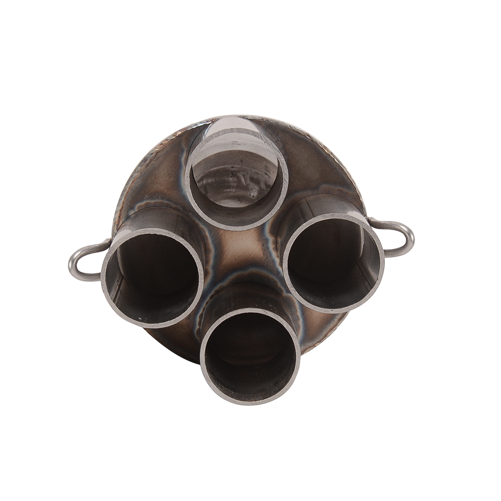 For BMW K100 K75 Motorcycle EXHAUST ADAPTER 4 to 1 Collector(30 degree)