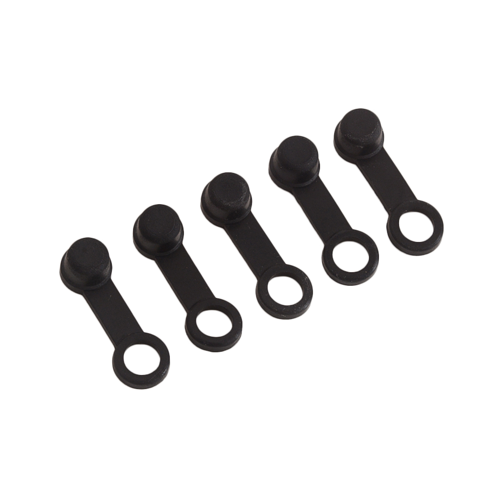 8mm Motorcycle Brake Oil Drain Screw Cap Automobile Brake Pump Rubber Dust Cover 