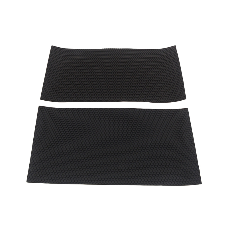 2PCS Universal Uncut Motorcycle Hexagon Oil Tank Anti Slip Sticker