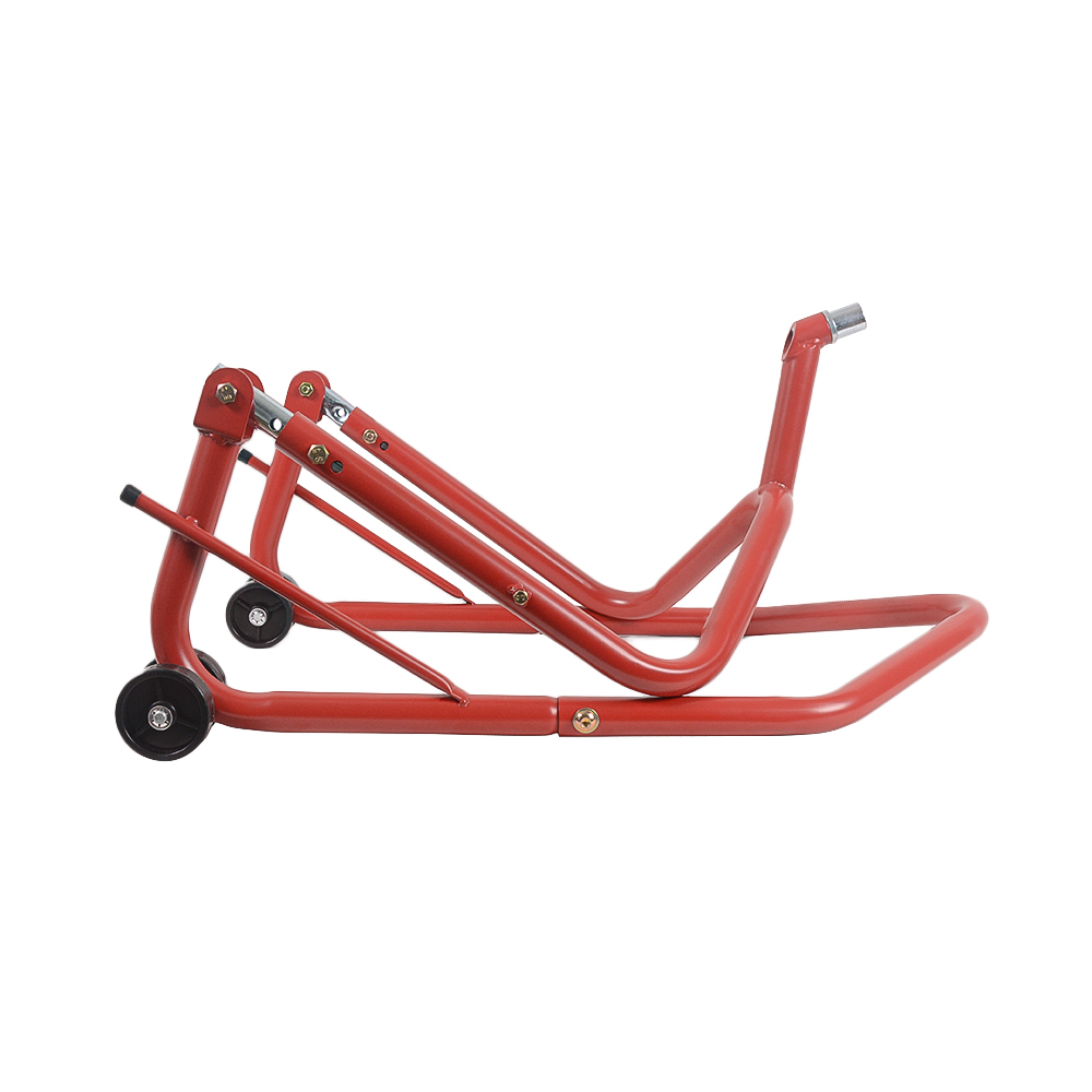 Adjustable Steel Head lift stand with pin adapter HEAVY DUTY MOTORCYCLE MOTORBIKE FRONT HEAD LIFT STAND