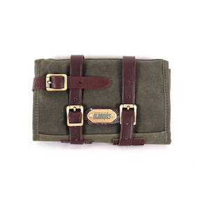 Motorcycle Kit Motorcycle Tool Tools Bag Retro Nostalgia Dirt Resistant in Olive Green