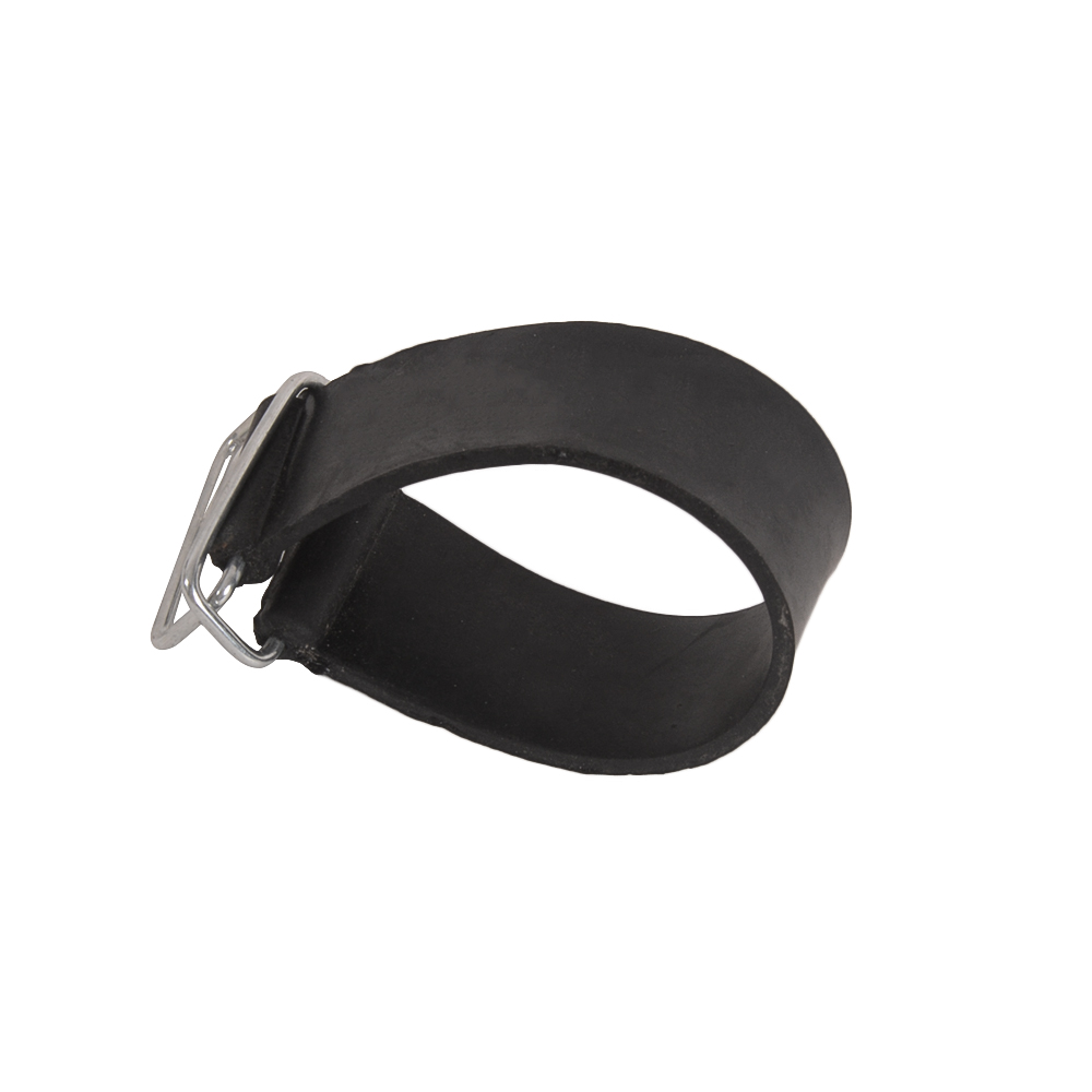 Motorcycle parts black custom battery strap