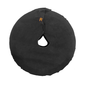 Custom Logo Black Polar Fleece Windstop 10 Inch Tire Warmer Cover