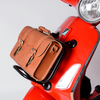 Vespa Front Rack Scooter Front Leather Bag