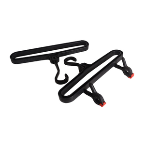 Load-bearing Plastic Clothes Hanger with Clip 