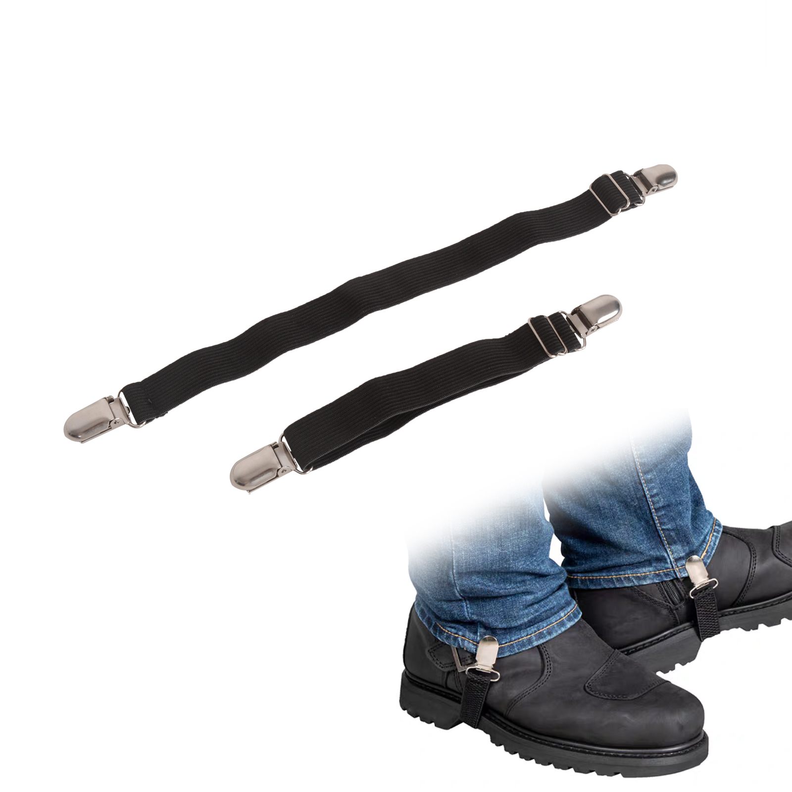 Wholesale Supplier Motorcycle Riding Trouser Clips Windproof Clip