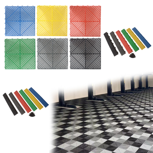 Factory Wholesale Garage Floor Tiles Industrial Plastic Garage Flooring Mats Plastic Flooring