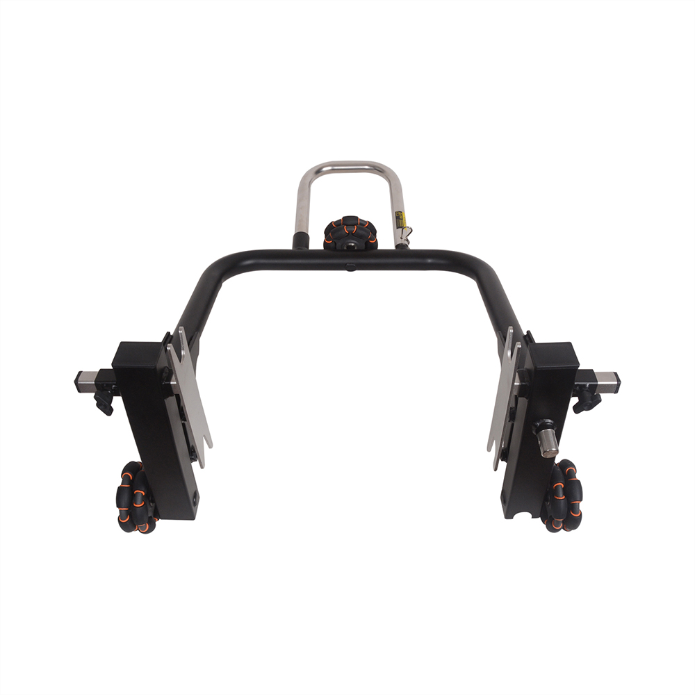 Motorcycle Universal Black Three Wheels Lift Stand