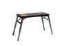 Motorcycle Tools 7in1 Portable Aluminum Iron Plastic Foldable Heavy Duty Work Bench Table Platform Hand Truck With Wheel