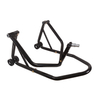 2IN1 Motorcycle rear stand and FRONT HEAD LIFT STAND Adjustable Steel Head lift stand with pin adapter