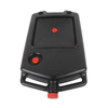 Motorcycle Plastic 8L Oil Drain Pan Black with Red Cap